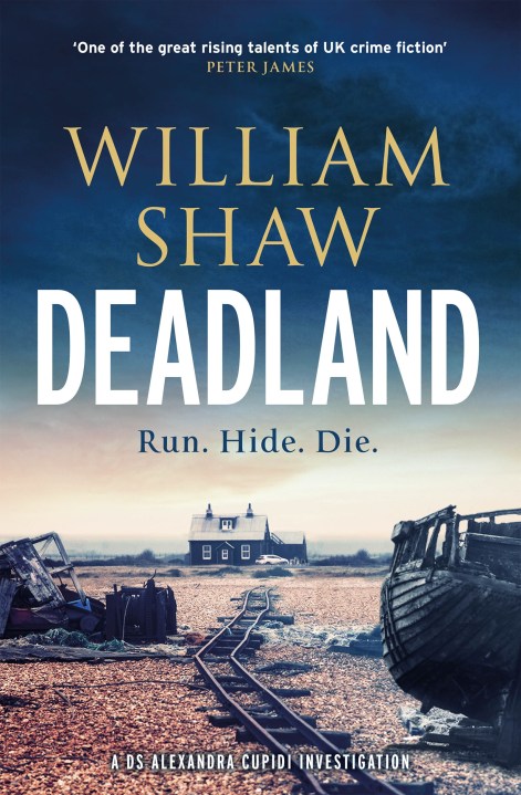 William Shaw and Elly Griffiths at Cambourne Library